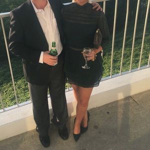 Pretty little thing dress hunter green